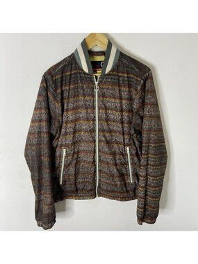 Gsus Sindusctries Woman M Bomber Jacket All over Logo Print